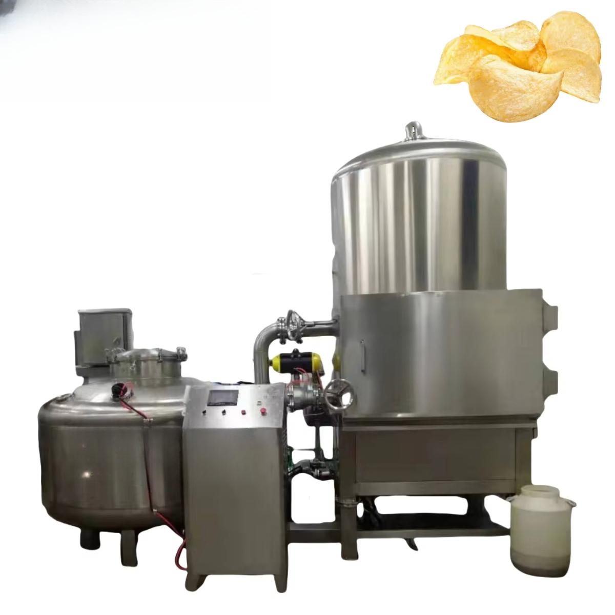 Food Snacks Distributors - フードライン卸売真空フライヤー、スナック工場向け精密真空度制御、世界の食品販売業者向け供給