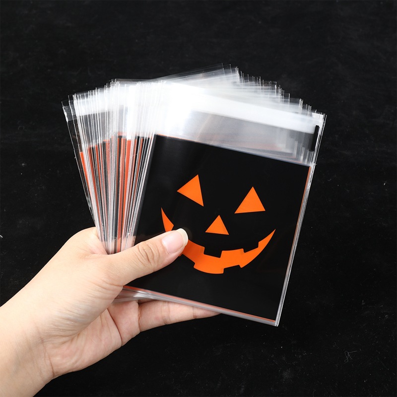 50/100個 ハロウィン ブラックオレンジ イービルパンプ - Food Snacks Gifts のレビューと価格