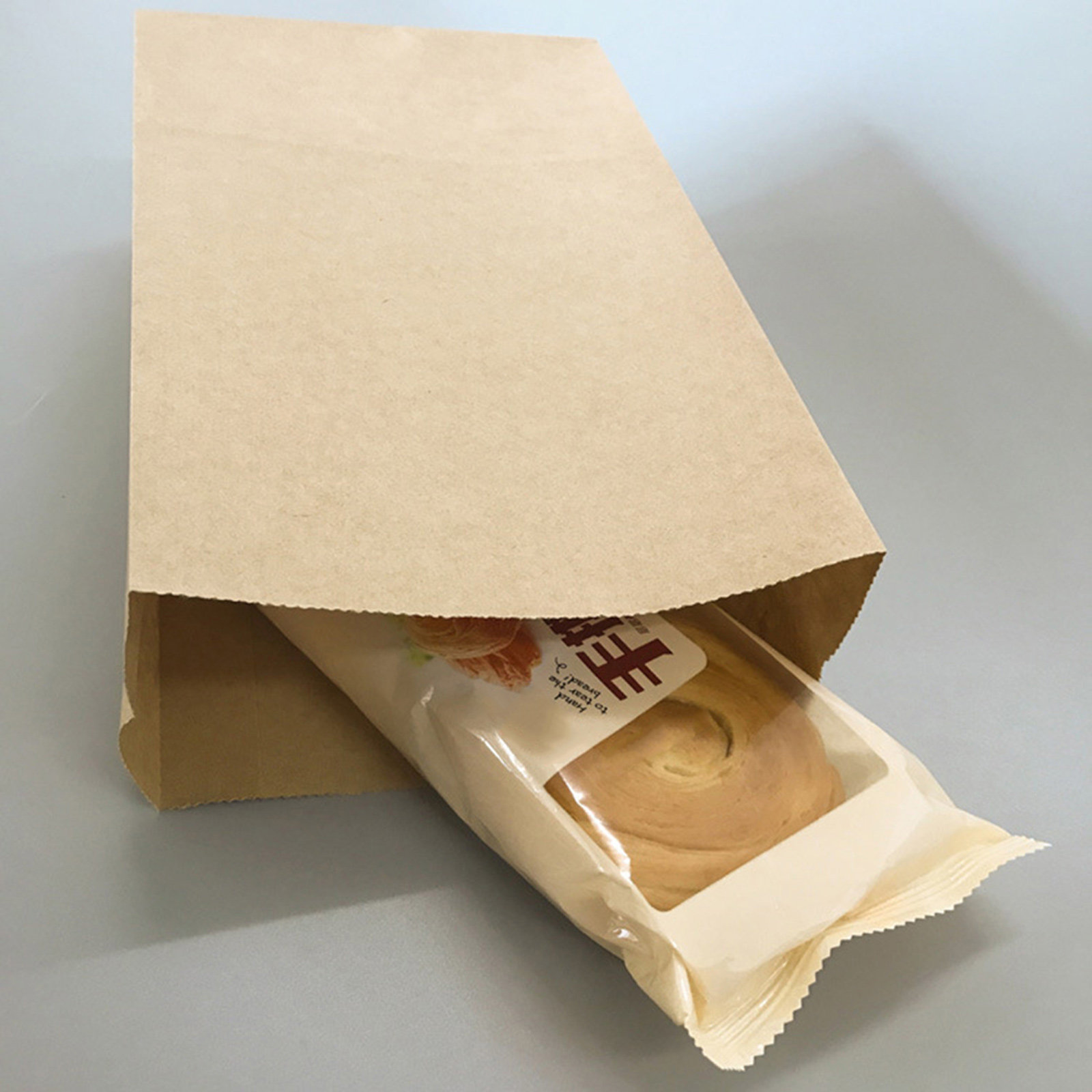 100枚入りクラフト紙食品グレード、上部が開口し底部が拡張可 - Food And Snacks のレビューと価格