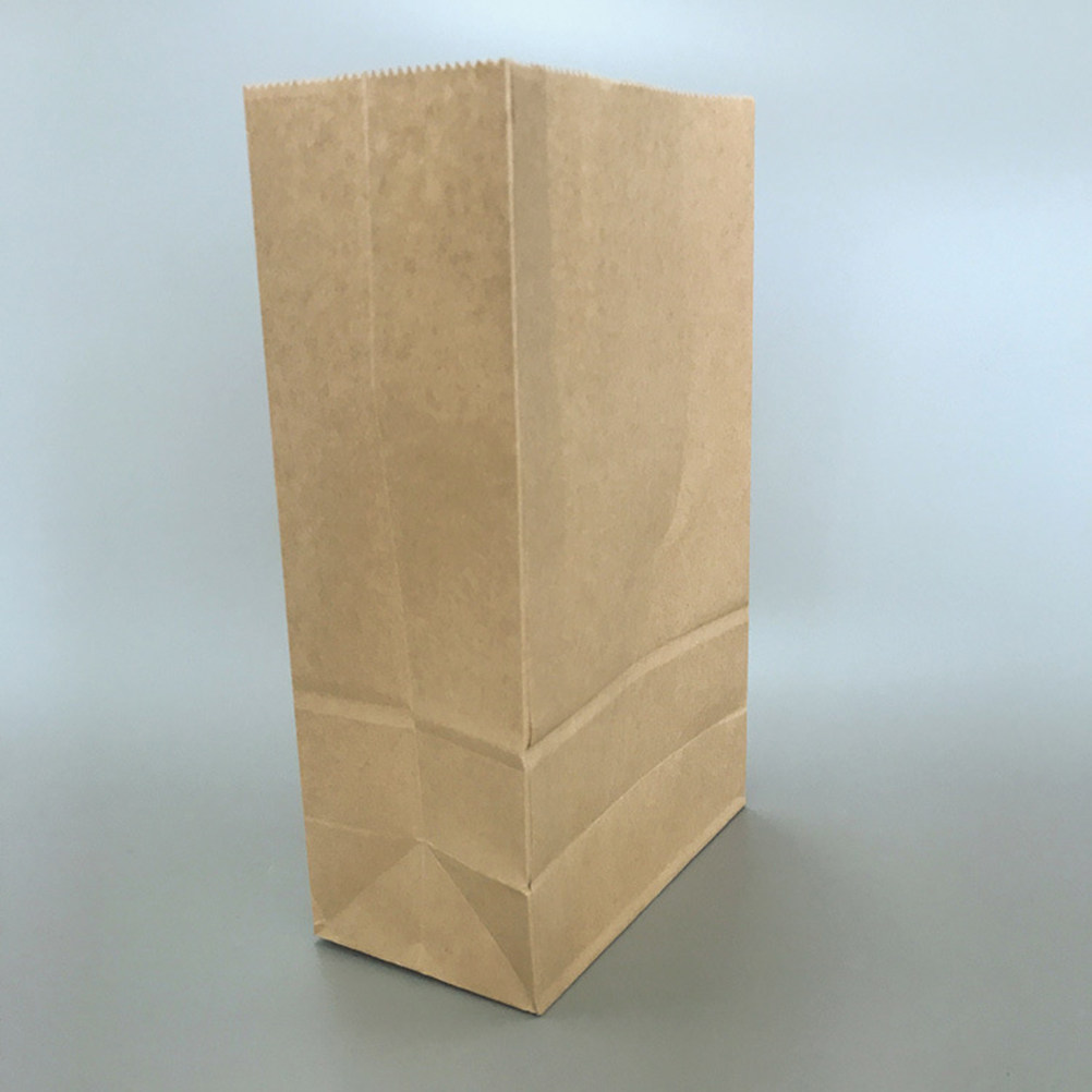 100枚入りクラフト紙食品グレード、上部が開口し底部が拡張可 - Food And Snacks のレビューと価格