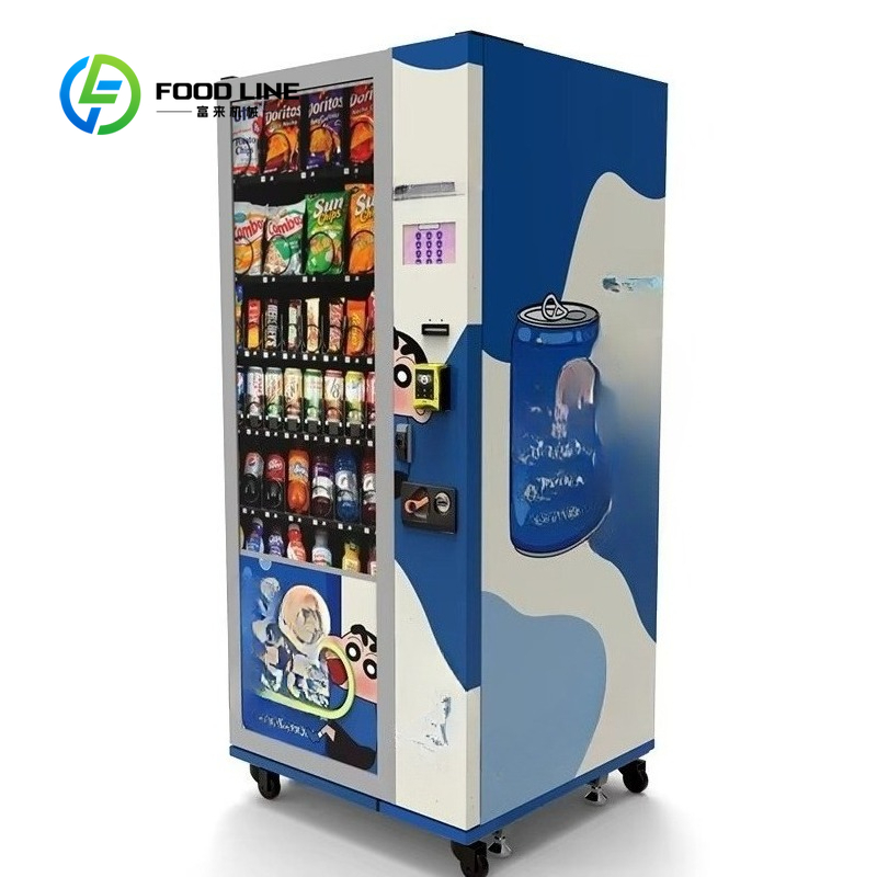 24時間営業の食品と飲料の複合自動販売機、スナックと飲料の自 - Food And Snacks Ideas のレビューと価格