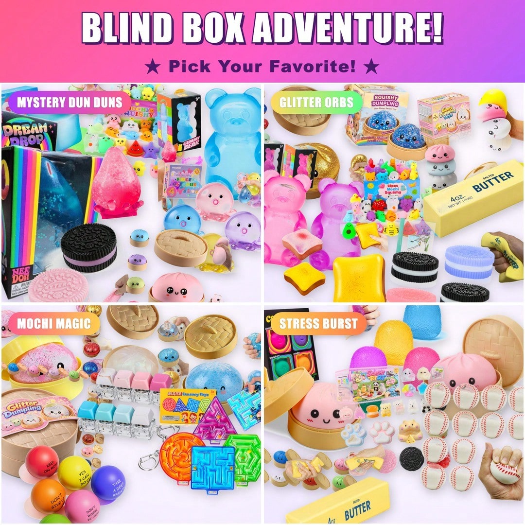 サプライズボックス-スローライズスクイーズ玩具、食べ物＆海を - Food And Snacks のレビューと価格