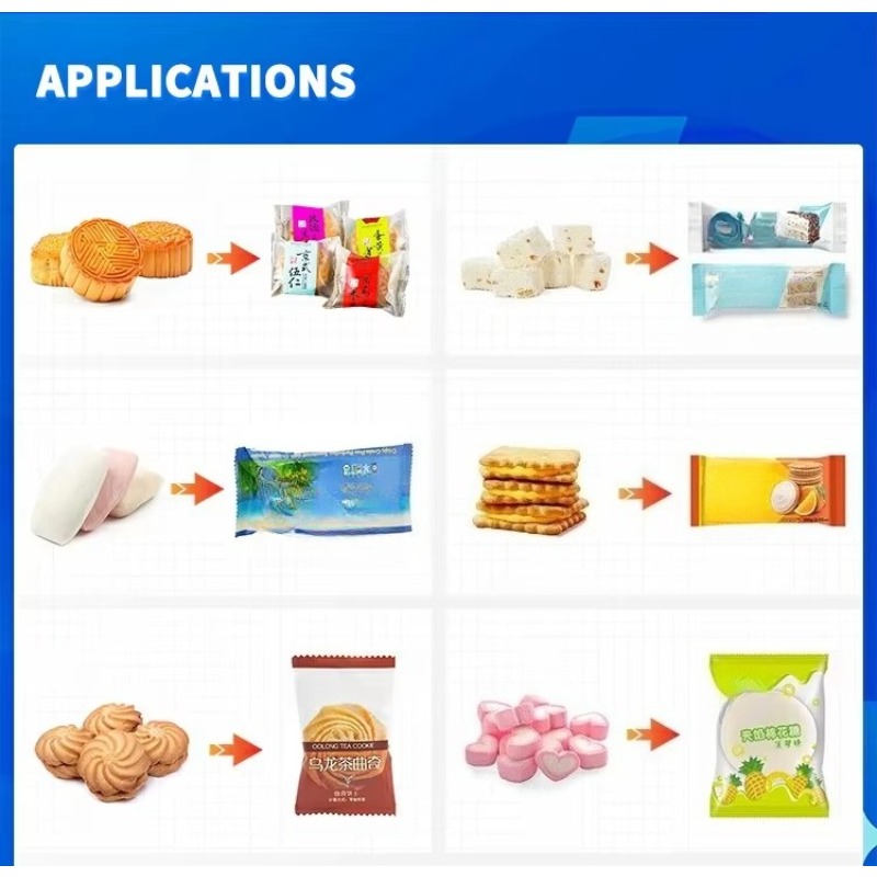 ソフト綿菓子スナック用自動枕型包装機 - 安定したシーリング - Food And Snacks のレビューと価格