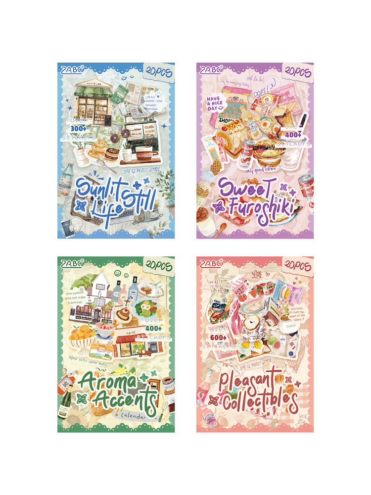 かわいい食べ物＆スナックの防水ステッカーパック、スクラップブ - Junk Food Snacks のレビューと価格