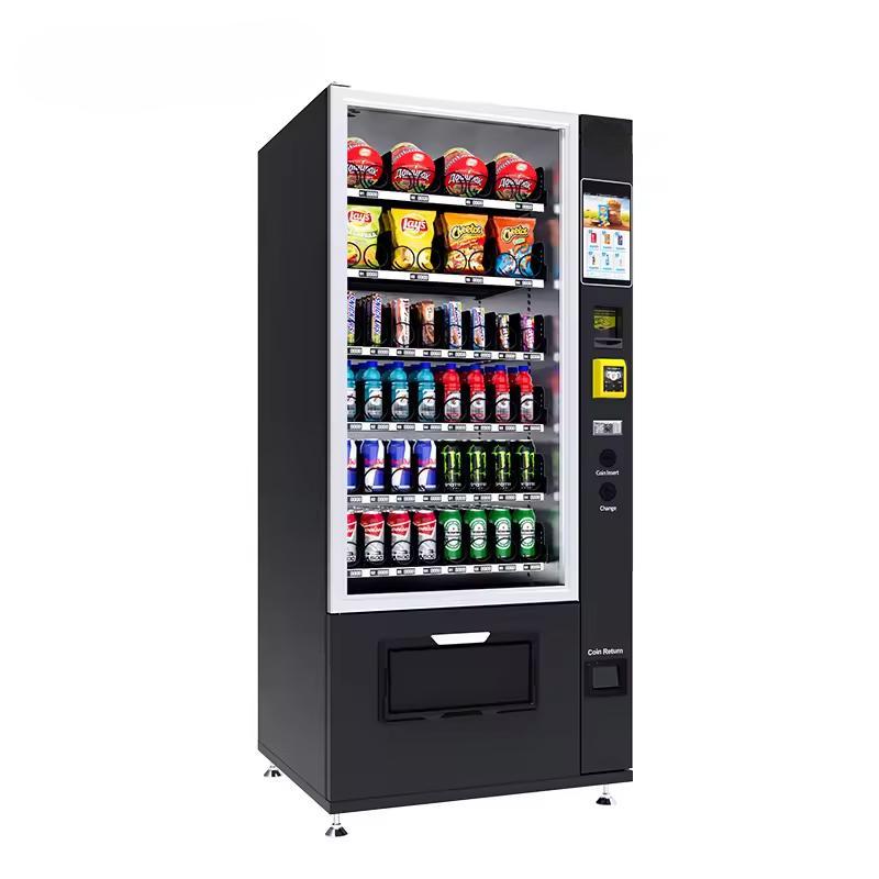 定番のコンボ自動販売機、食品・スナック・飲料用冷蔵庫付き自動 - Food Snacks Drinks のレビューと価格