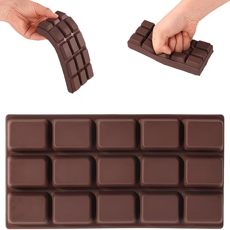 スクイーズチョコレート型おもちゃ、PU製ソフトスローリバウン - Food Grocery Snacks のレビューと価格