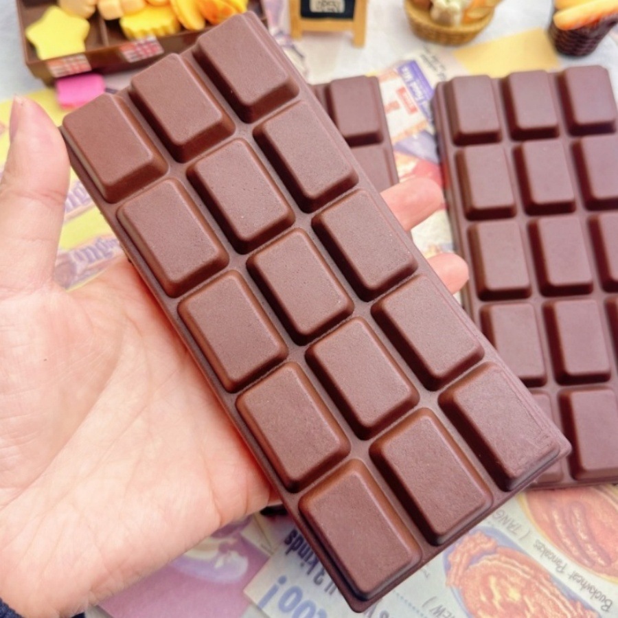 スクイーズチョコレート型おもちゃ、PU製ソフトスローリバウン - Food Grocery Snacks のレビューと価格