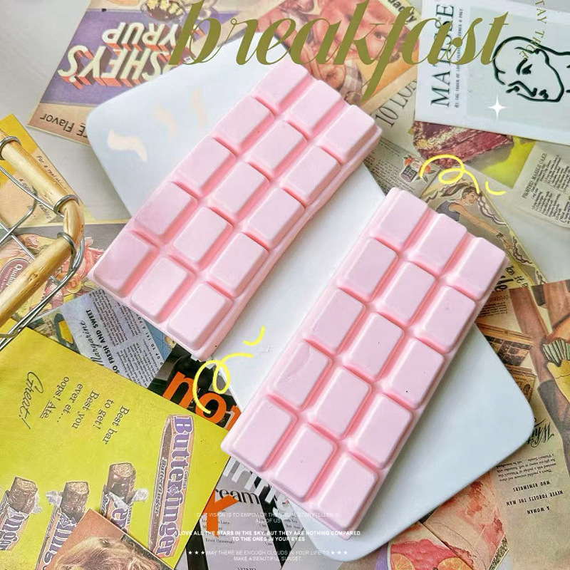 スクイーズチョコレート型おもちゃ、PU製ソフトスローリバウン - Food Grocery Snacks のレビューと価格