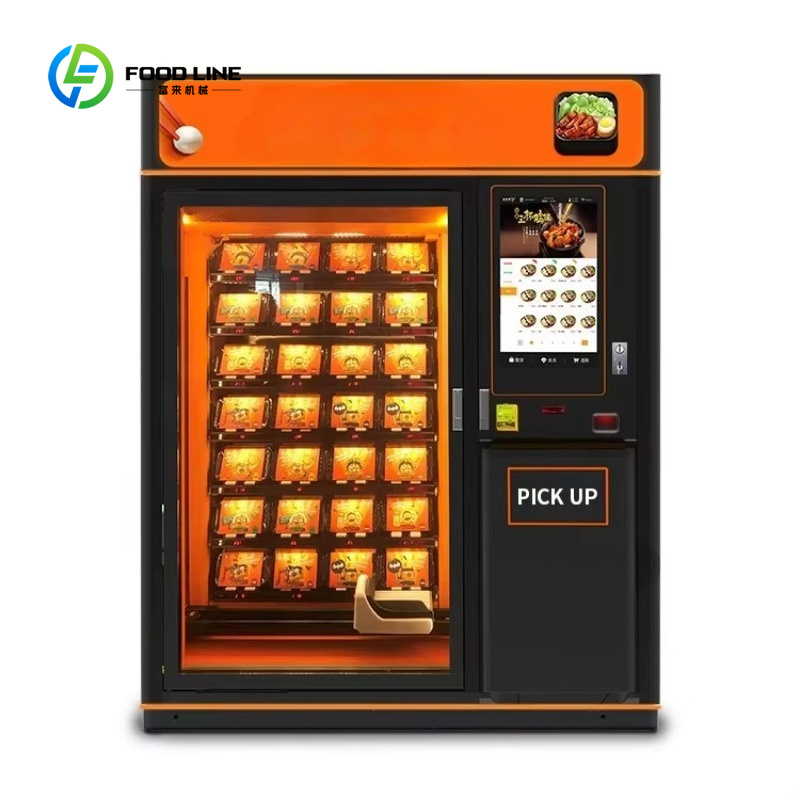 カスタマイズ可能な温かい食品自動販売機、ファーストフードサン - Snacks Food Usa のレビューと価格