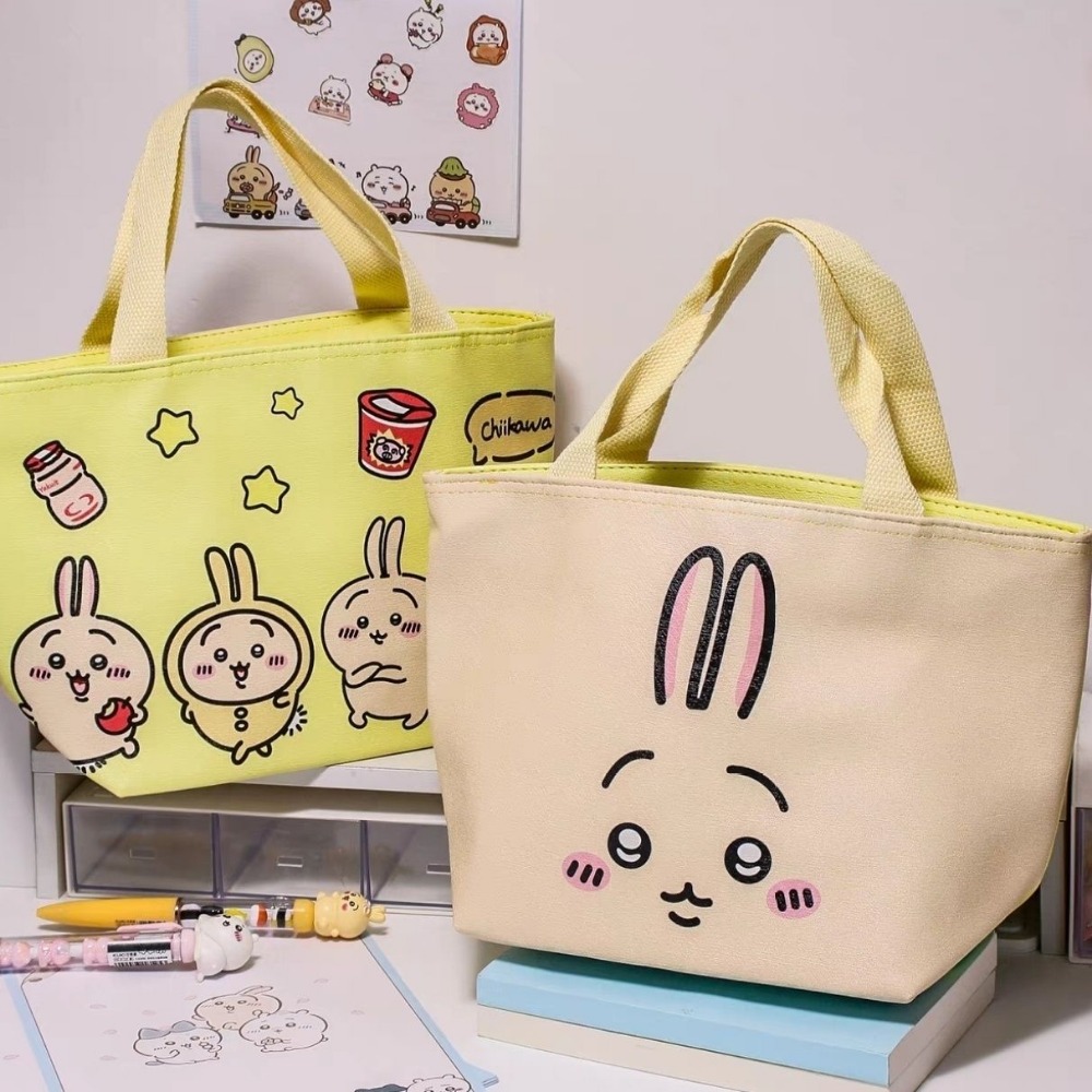 ちいかわ 八角形うさぎ 両面柄 保温ランチバッグ ポータブル - Food Grocery Snacks のレビューと価格