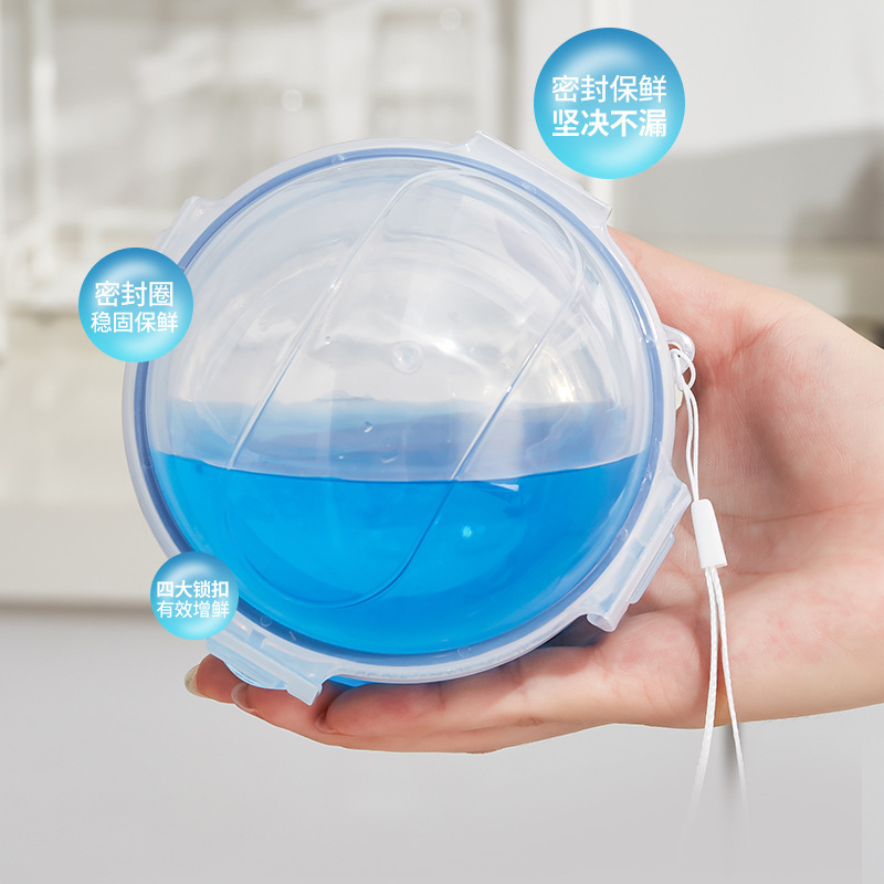 ミニリンゴ型食品保存容器、持ち手付きの携帯用丸型フルーツスナ - Food Snacks Gifts のレビューと価格