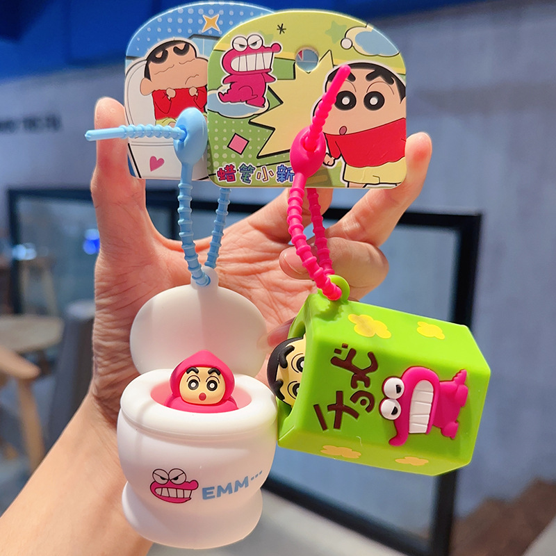 漫画クレヨンしんちゃんスクイーズトイキーホルダーかわいいクリ - Food Grocery Snacks のレビューと価格