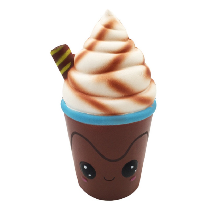 ジャンボチョコレートアイスクリームフワフワクリームの香りの遅 - Food Grocery Snacks のレビューと価格