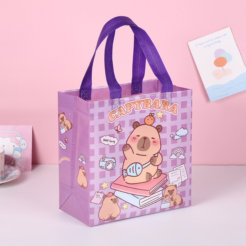 10 個新カピバラギフトバッグキャンディスナック防水不織布ギ - Food Snacks Gifts のレビューと価格