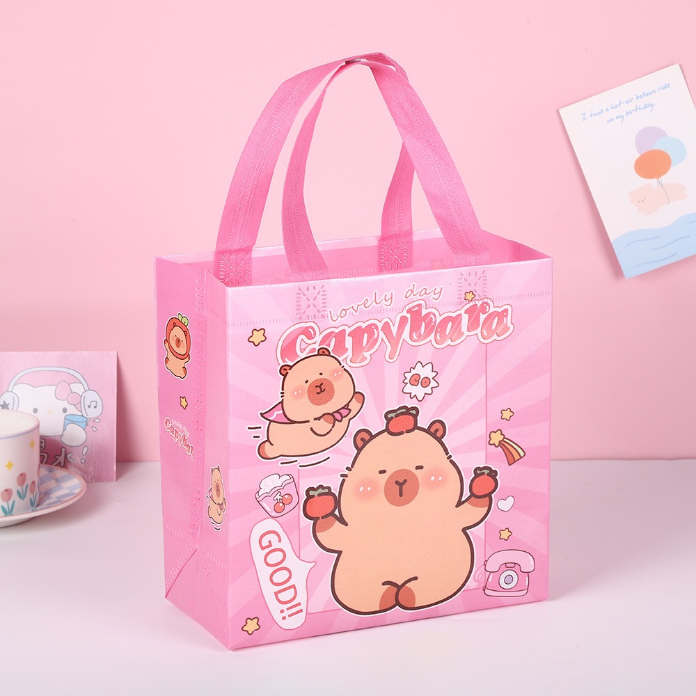 10 個新カピバラギフトバッグキャンディスナック防水不織布ギ - Food Snacks Gifts のレビューと価格