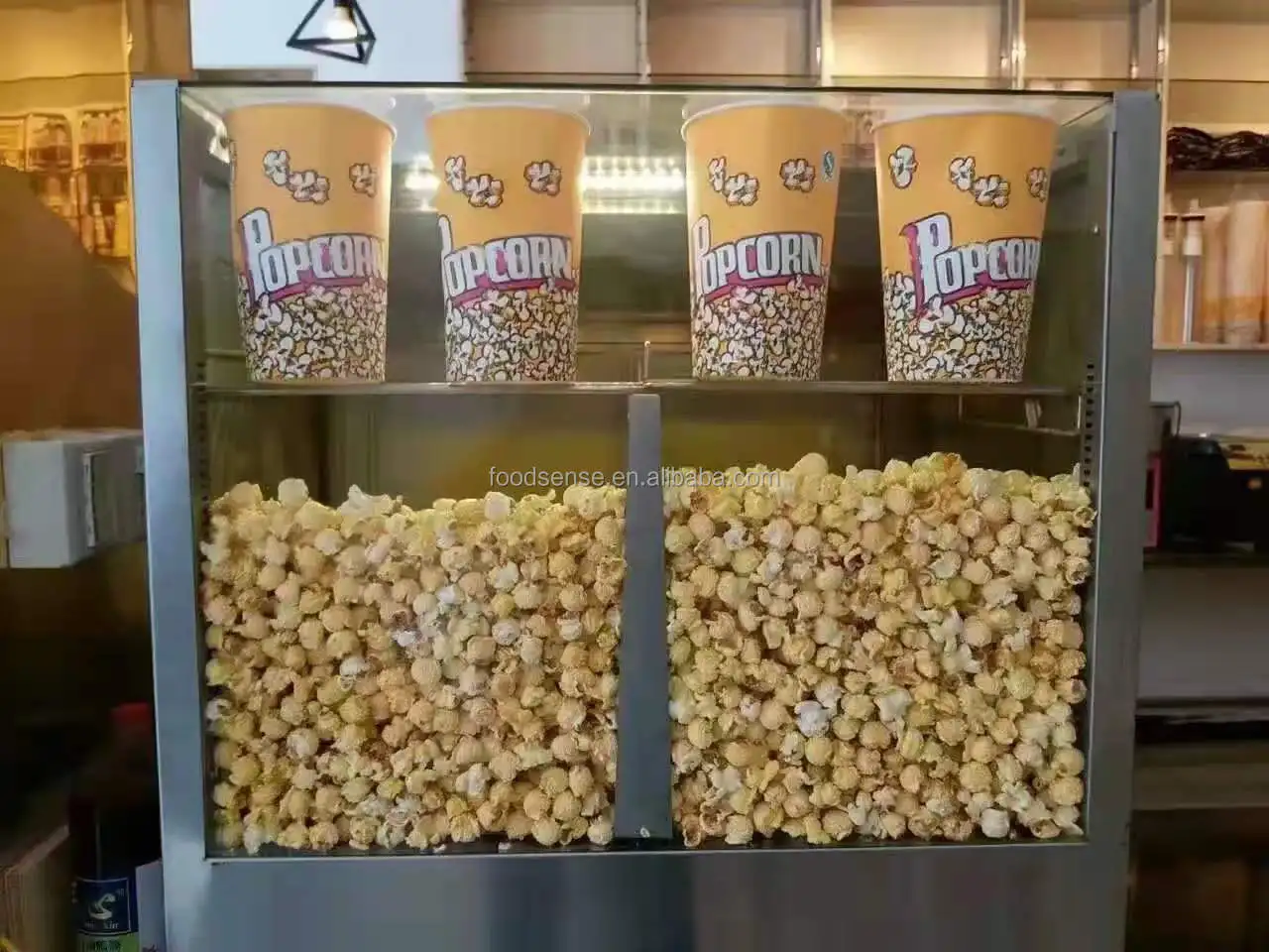 業務用ポップコーン保温キャビネット ステンレス製スナックフー - Food And Snacks のレビューと価格